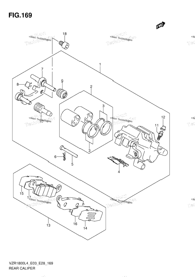 Rear Caliper