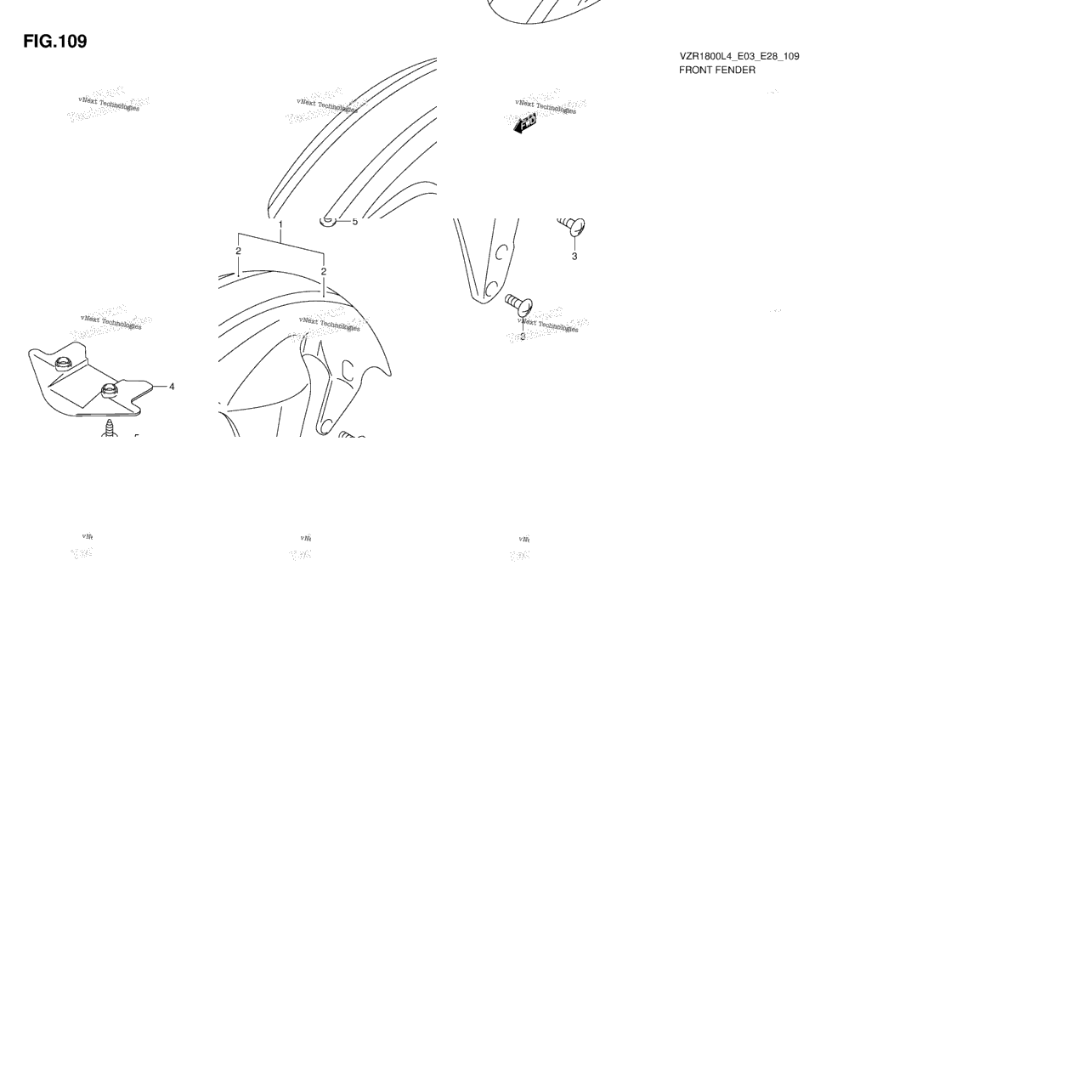 Front Fender (Vzr1800zl4 E03)