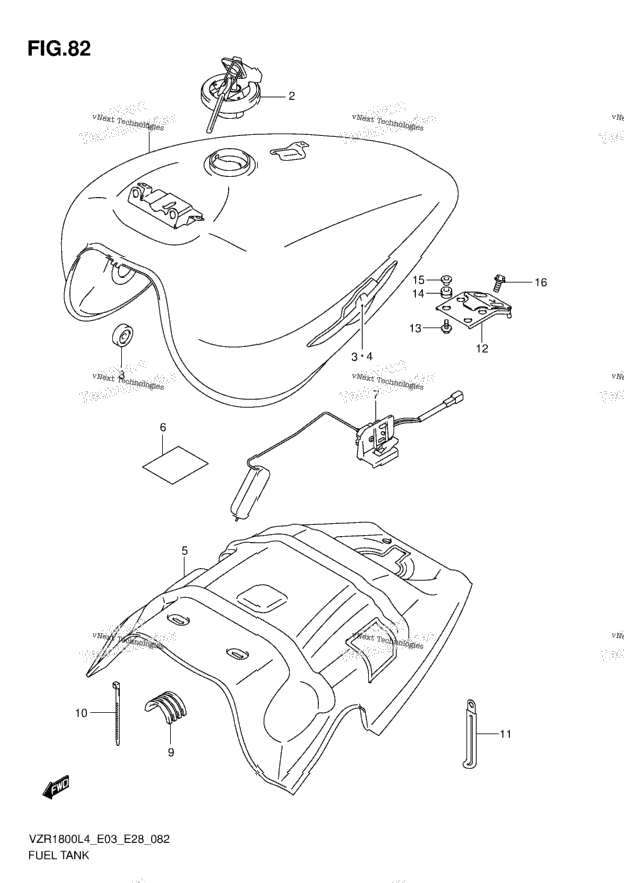Fuel Tank (Vzr1800zl4 E33)