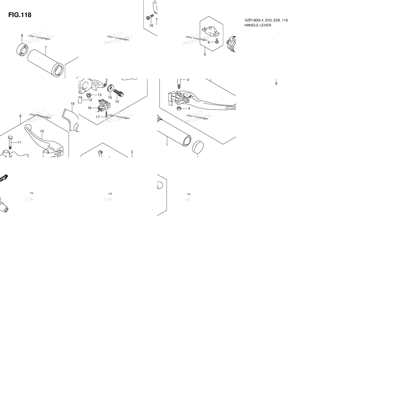 Handle Lever (Vzr1800zl4 E33)