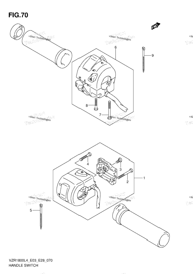 Handle Switch (Vzr1800zl4 E28)