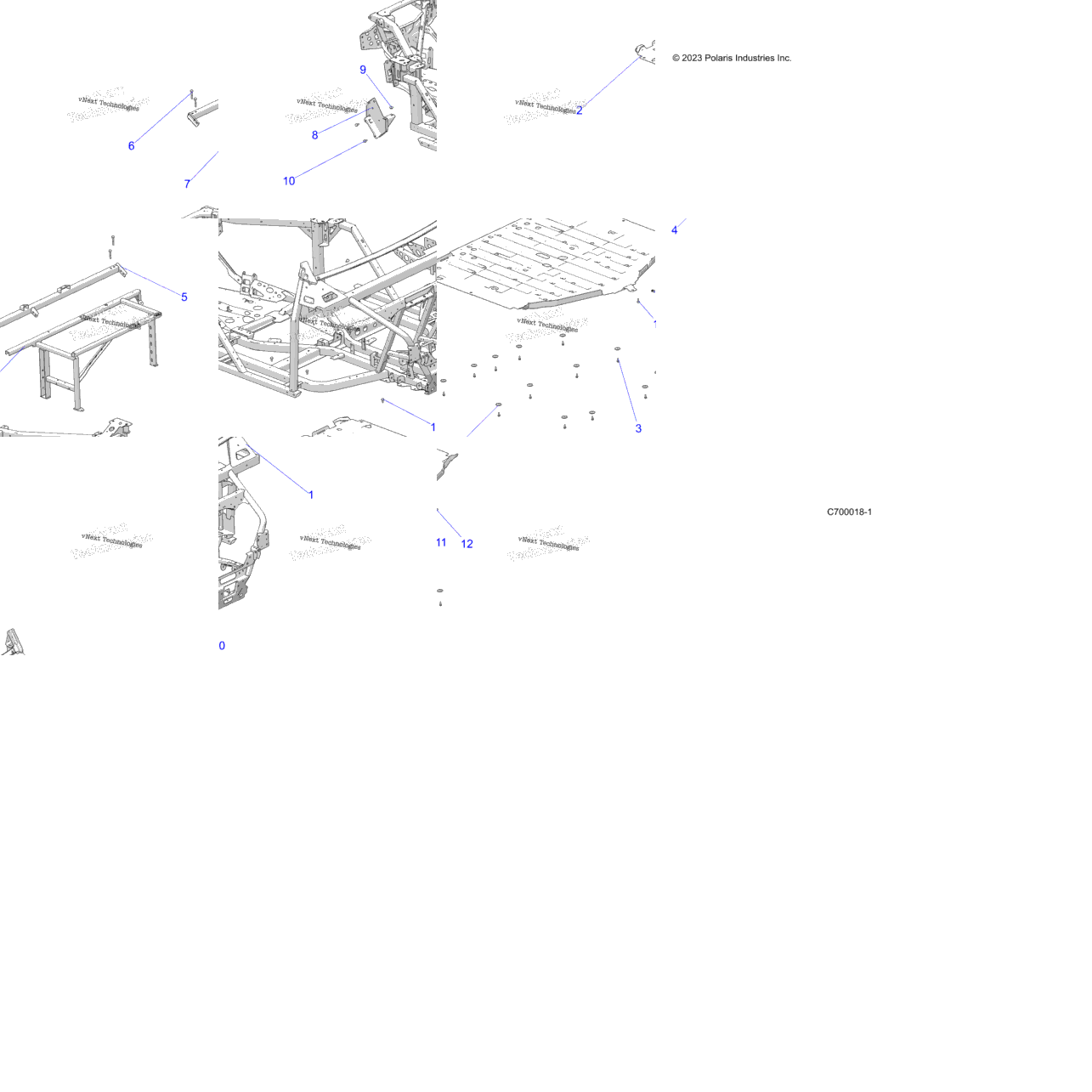 Chassis, Main Frame And Skid Plates