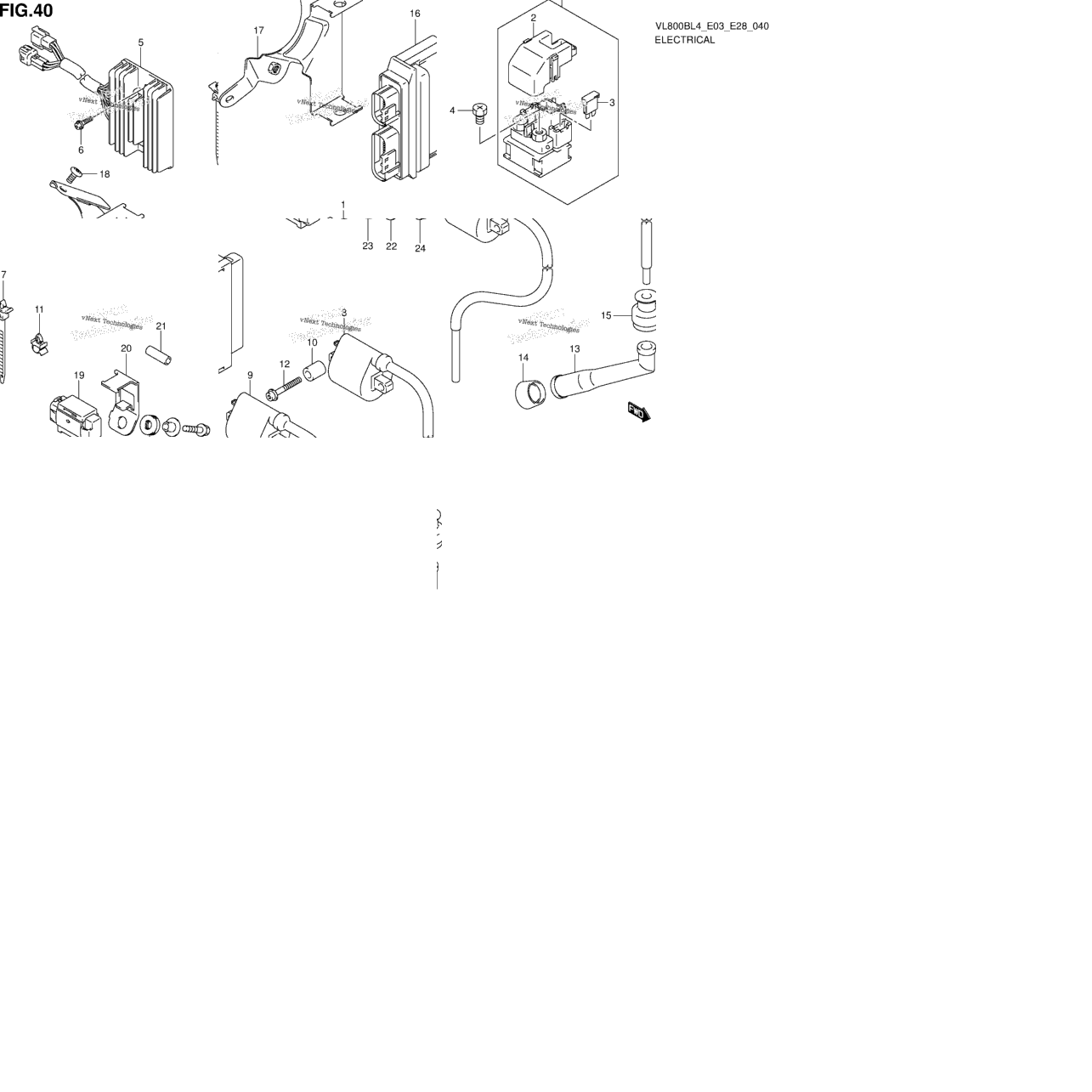 Electrical (Vl800bl4 E03)