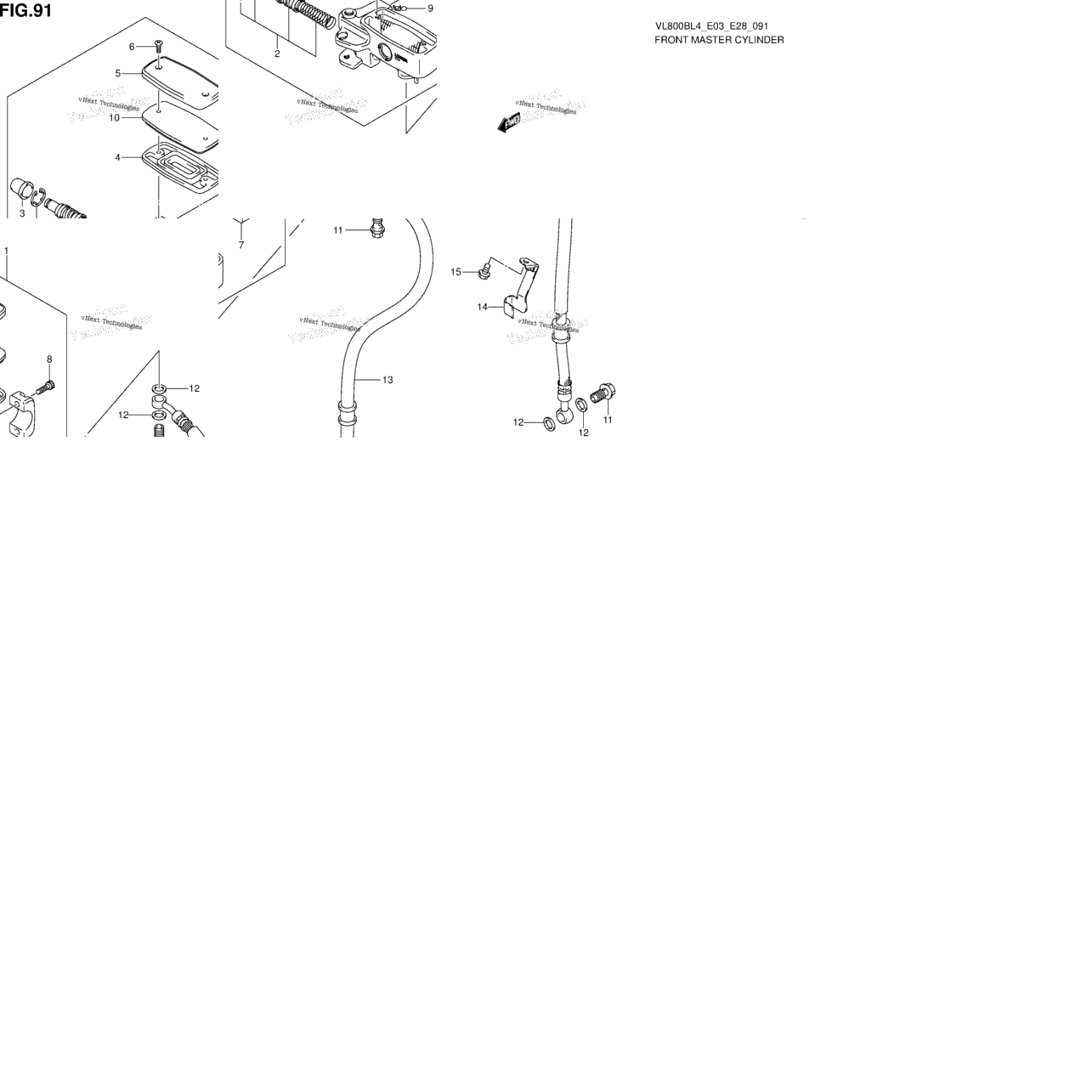 Front Master Cylinder