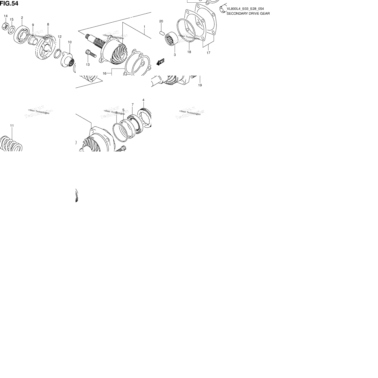 Secondary Drive Gear