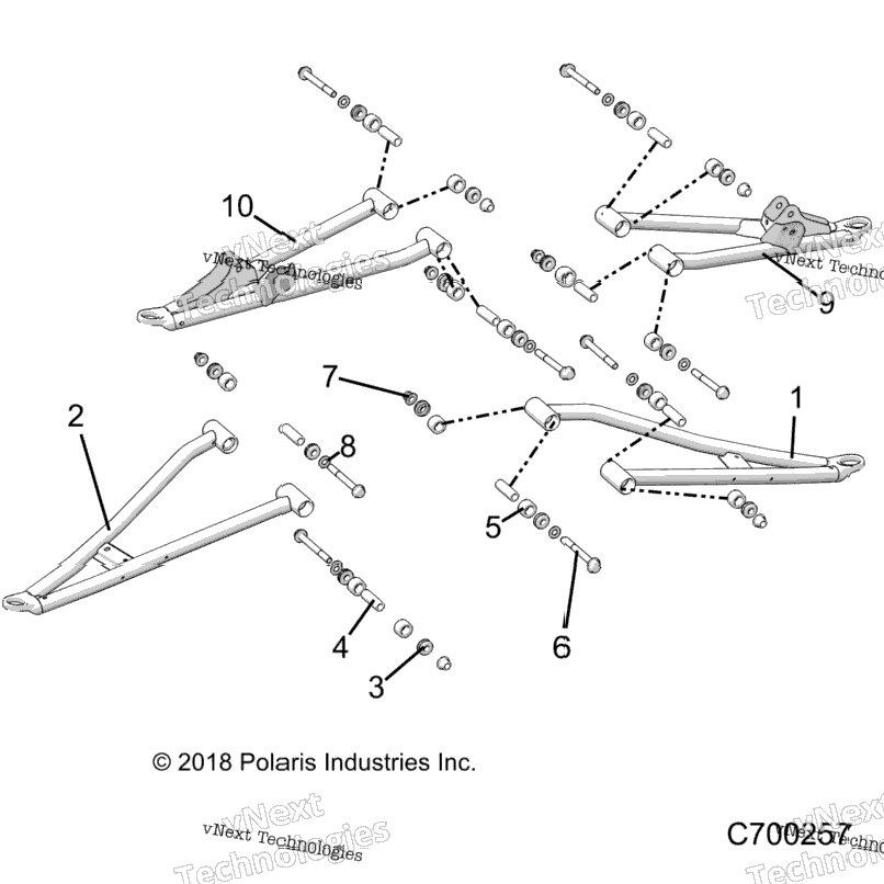 Suspension, Front Control Arms