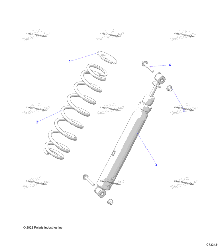 Suspension, Rear Shock Mounting