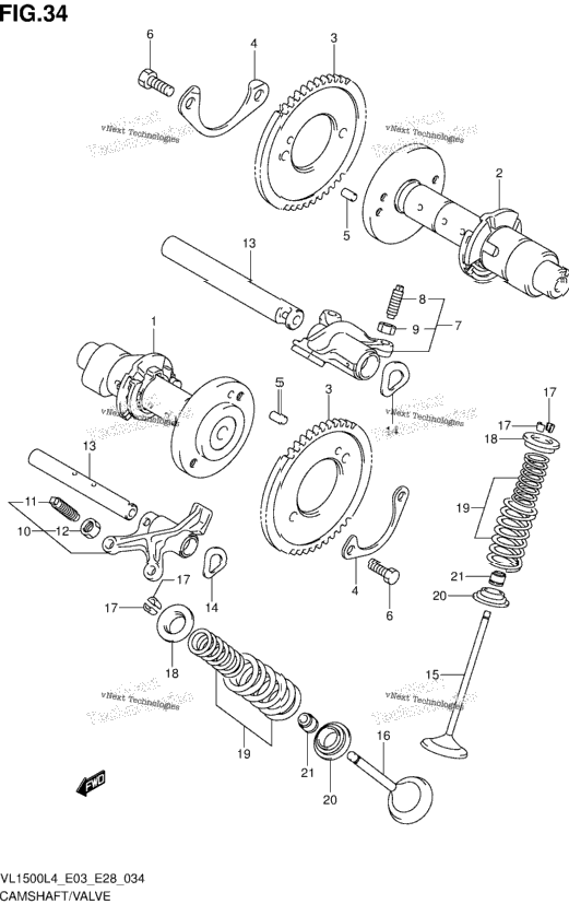 Camshaft/Valve