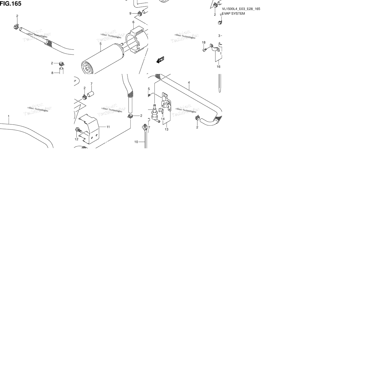 Evap System (Vl1500bl4 E33)