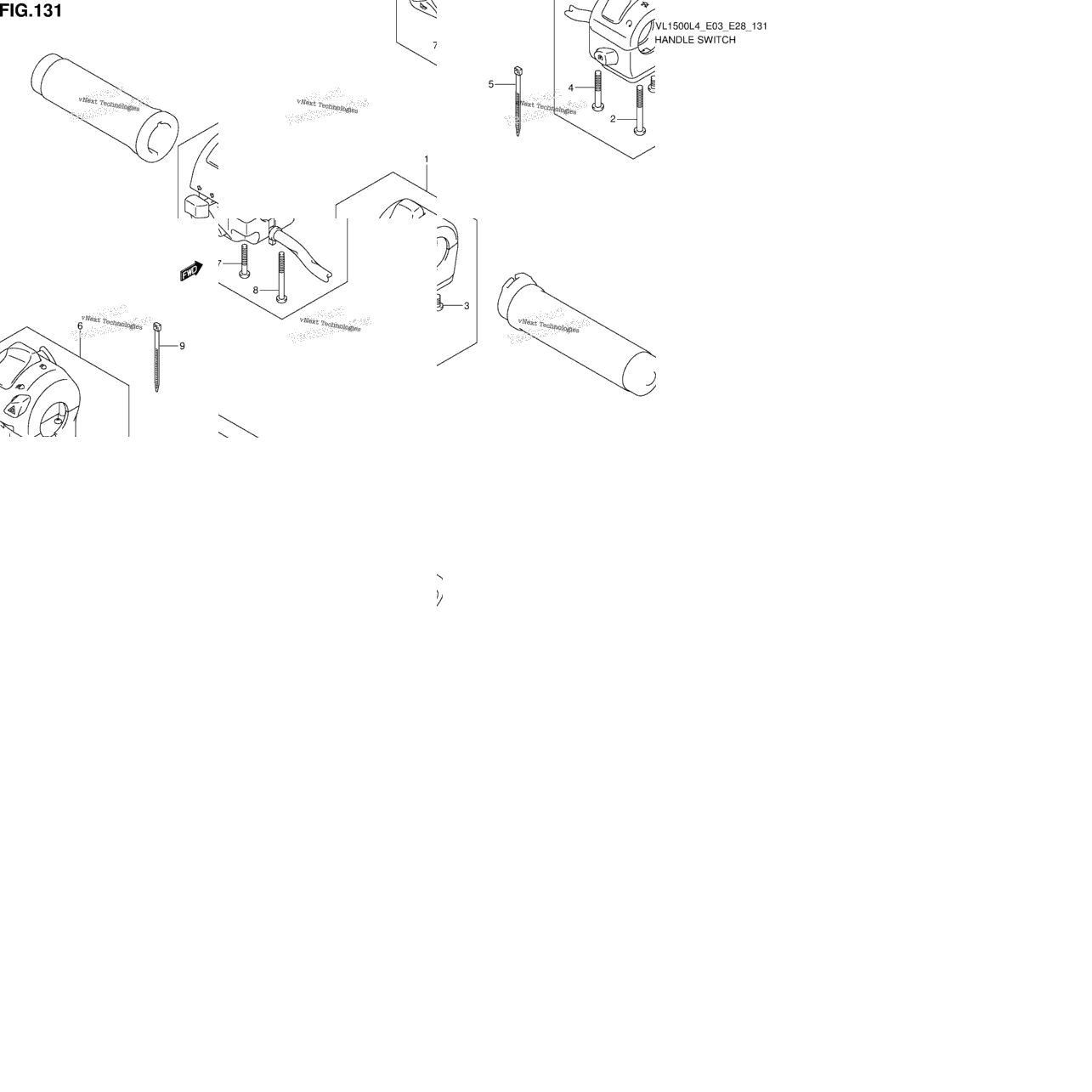 Handle Switch (Vl1500bl4 E33)