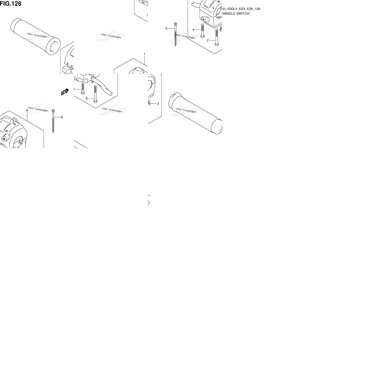 Handle Switch (Vl1500l4 E33)