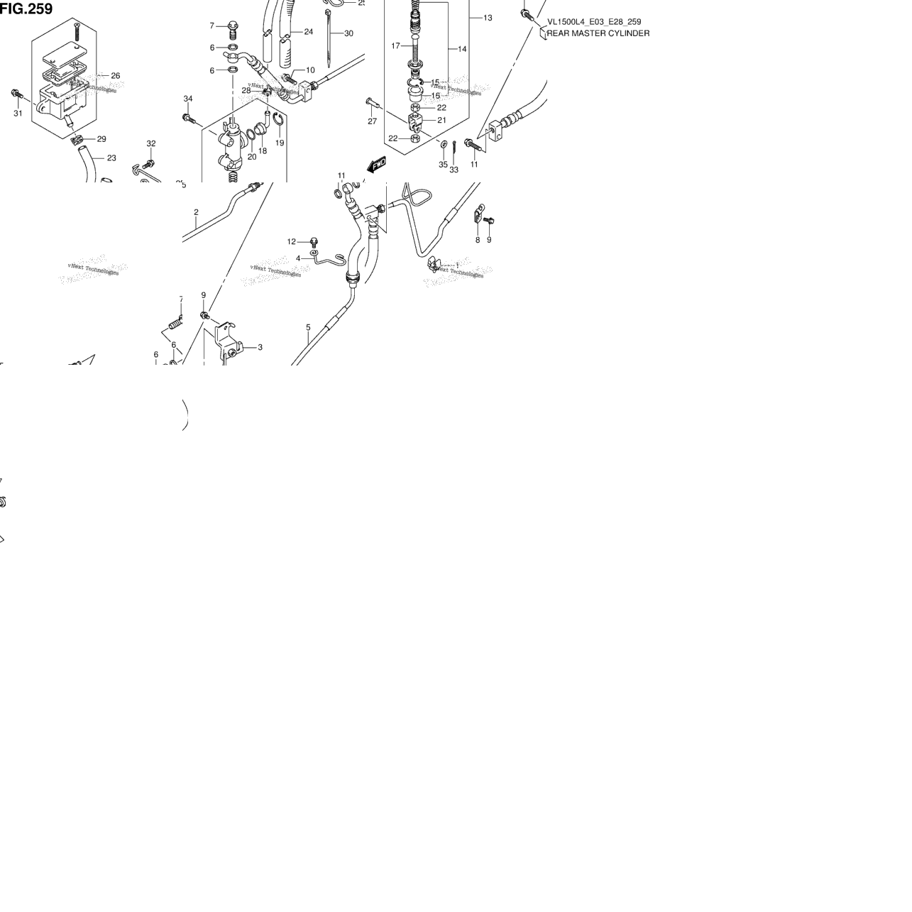 Rear Master Cylinder