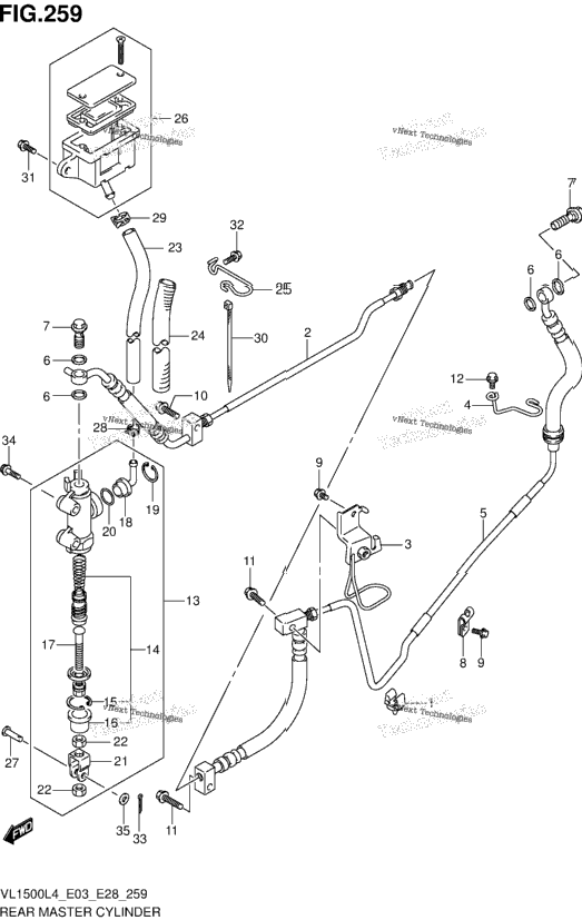 Rear Master Cylinder