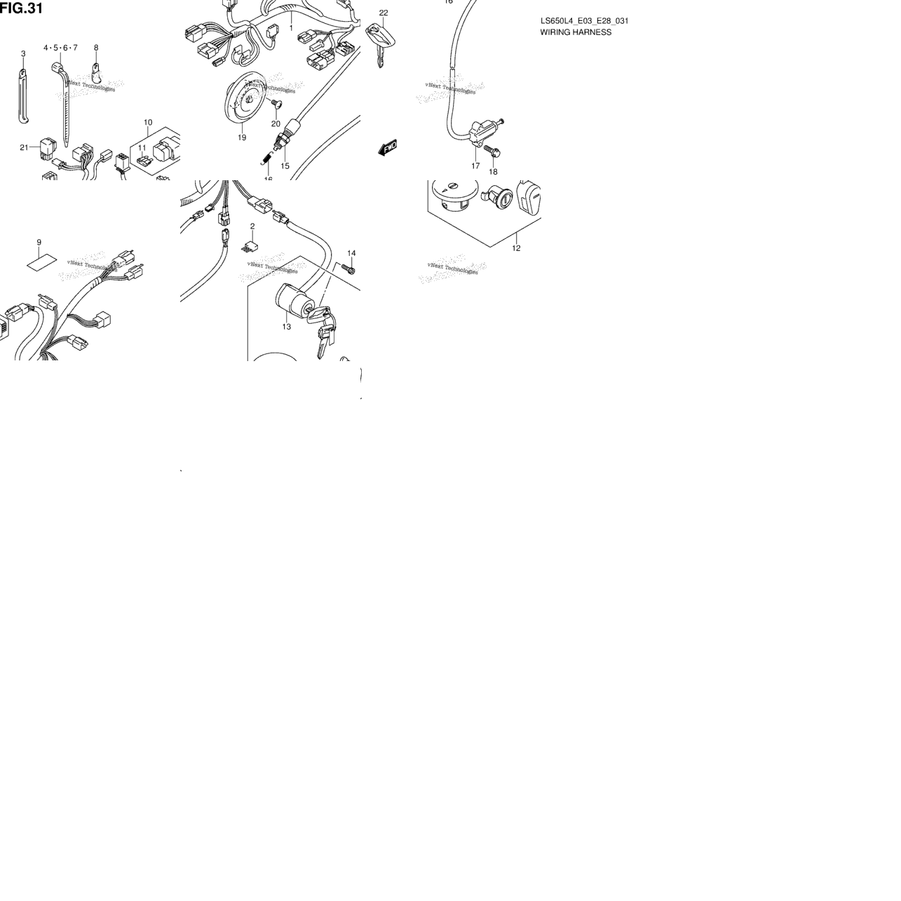 Wiring Harness (Ls650l4 E28)