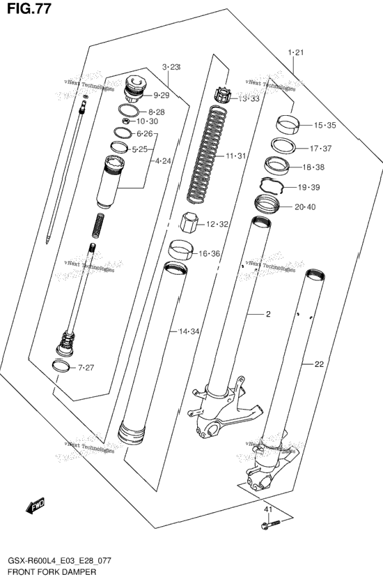 Front Fork Damper