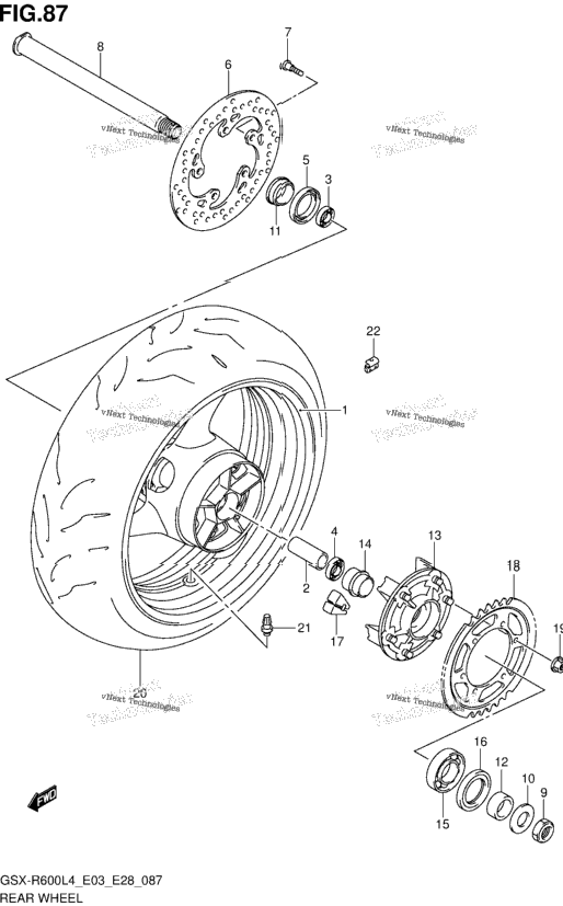 Rear Wheel