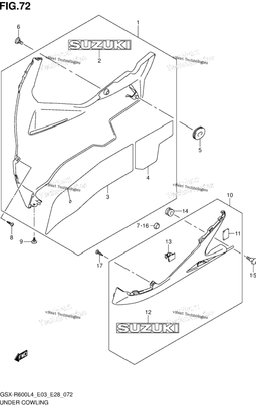 Under Cowling