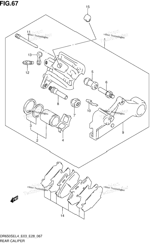 Rear Caliper