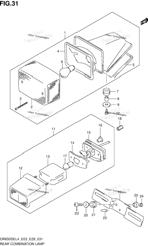 Rear Combination Lamp