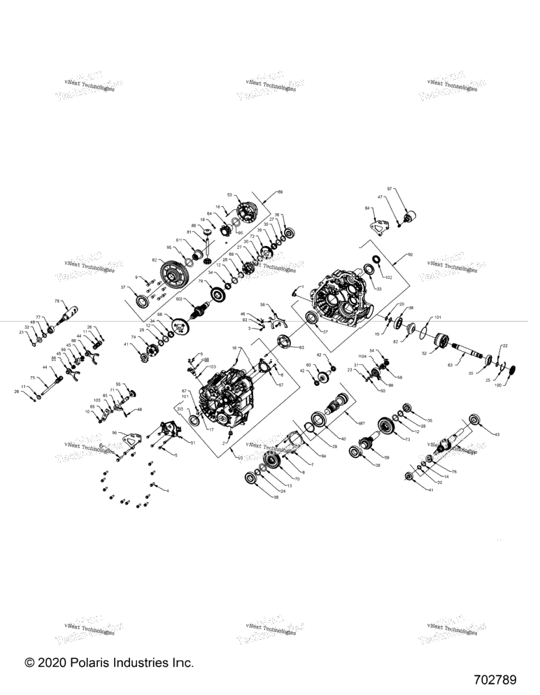 Drive Train, Main Gearcase Internals