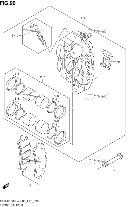 Front Caliper