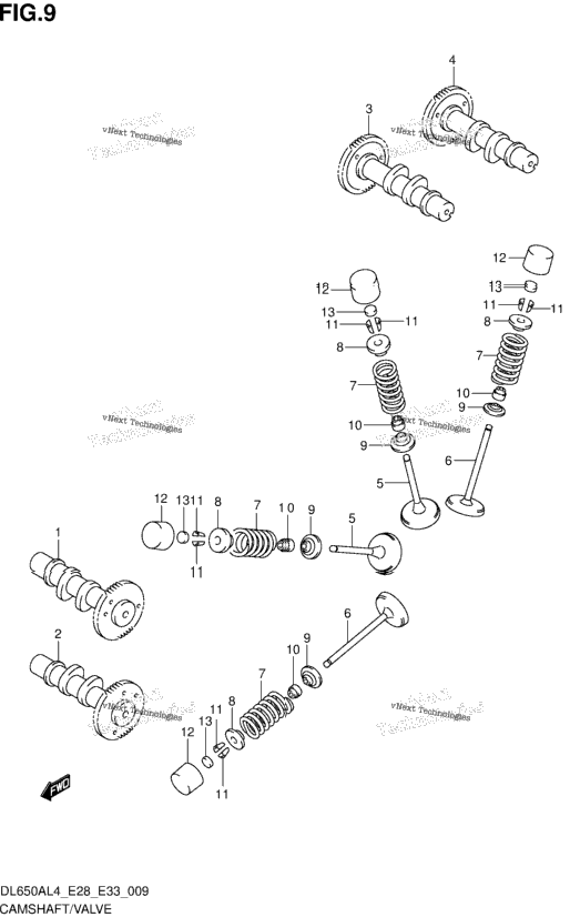 Camshaft/Valve