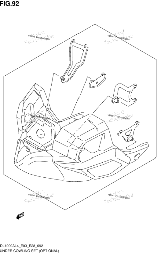 Under Cowling Set (Optional)