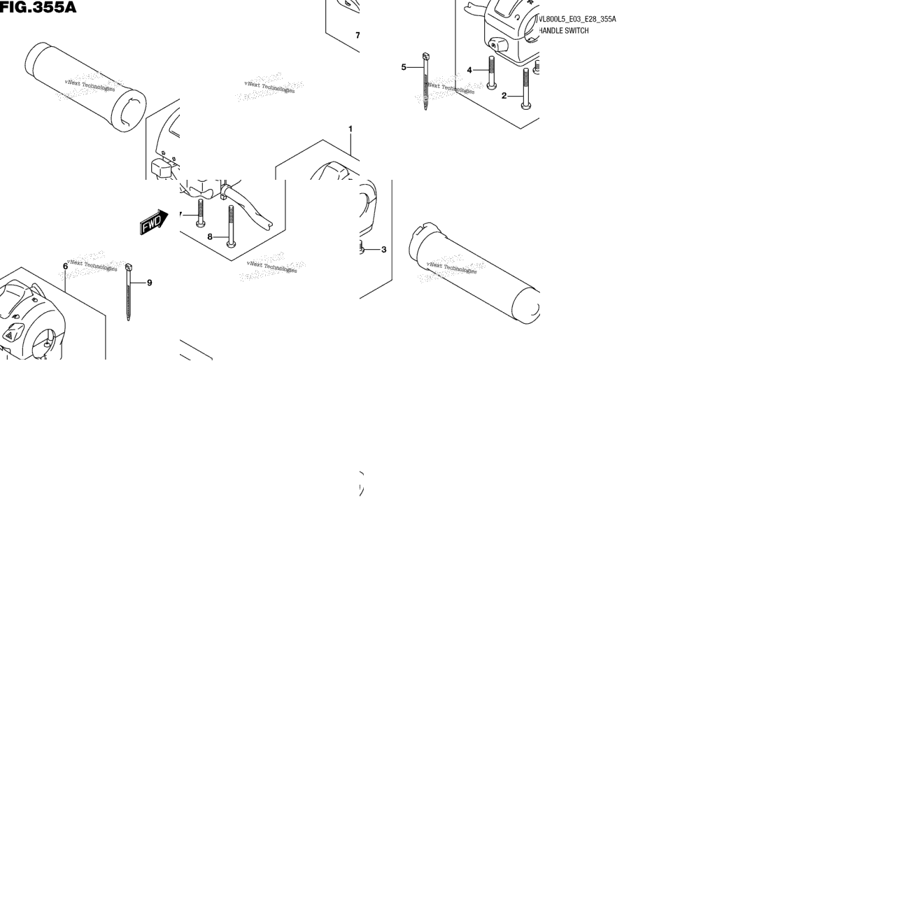 Handle Switch (Vl800l5 E03)
