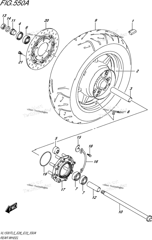 Rear Wheel