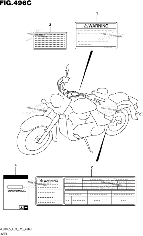 Label (Vl800tl5 E03)
