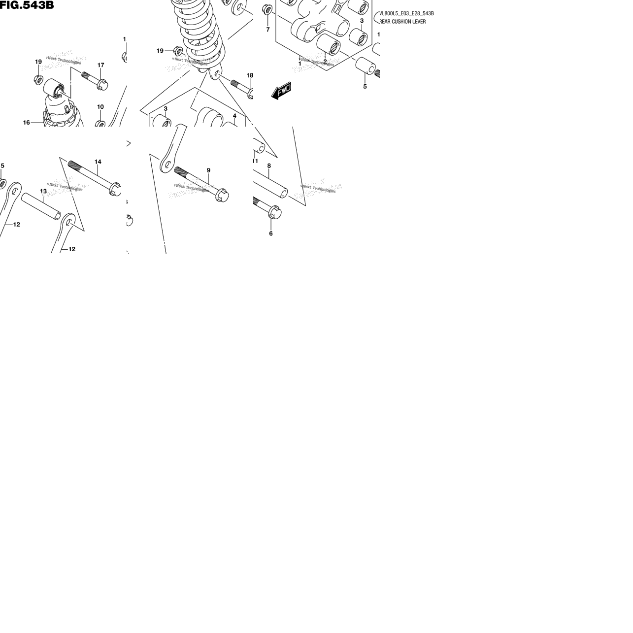 Rear Cushion Lever (Vl800l5 E33)