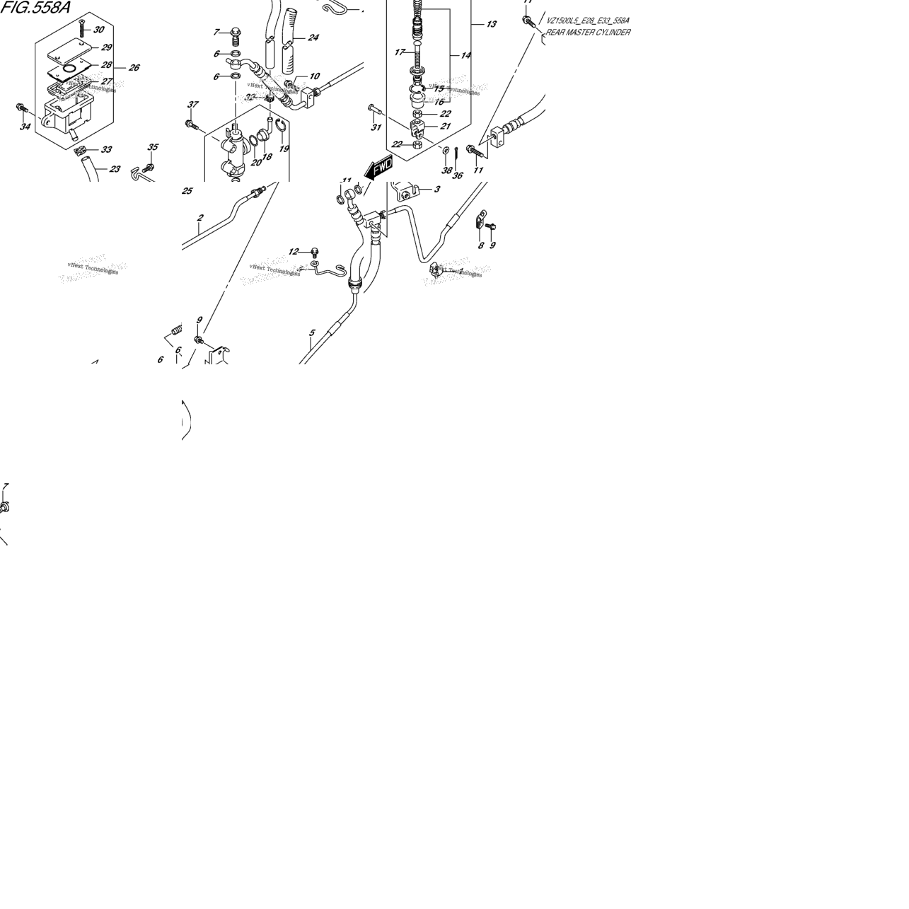 Rear Master Cylinder