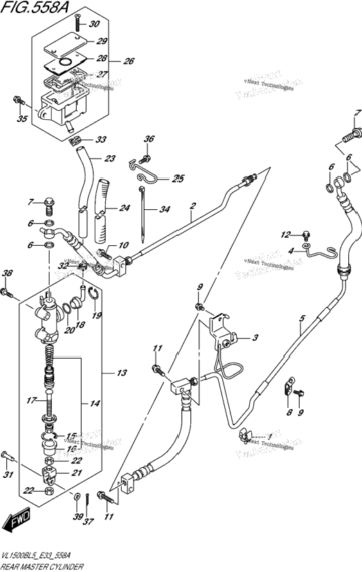 Rear Master Cylinder