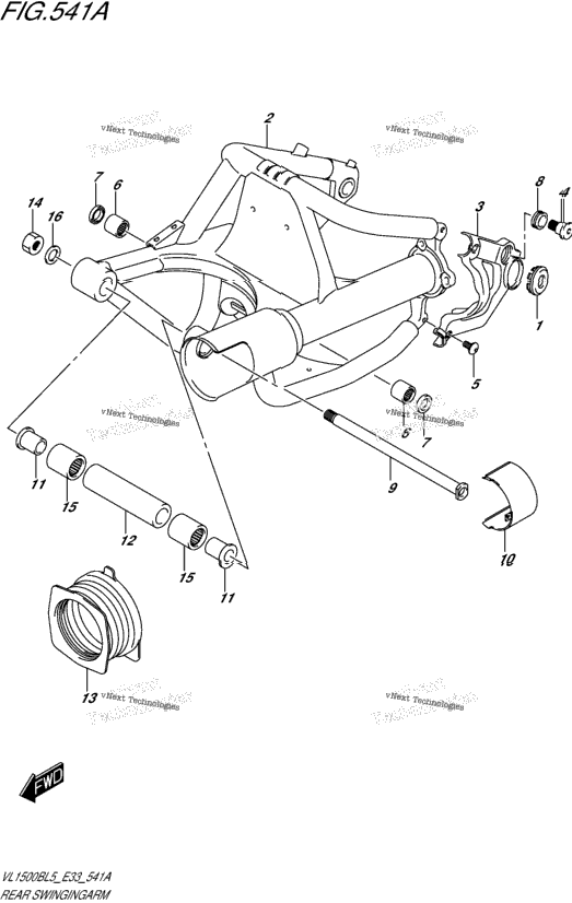 Rear Swingingarm
