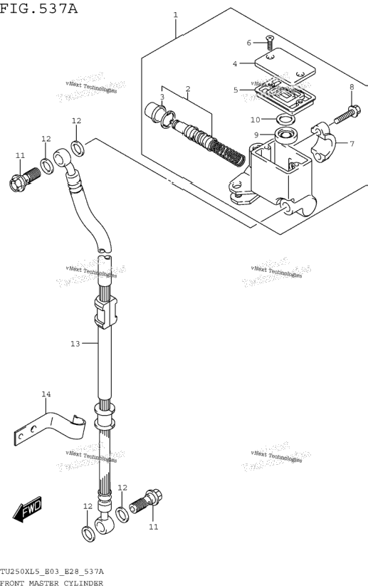 Front Master Cylinder
