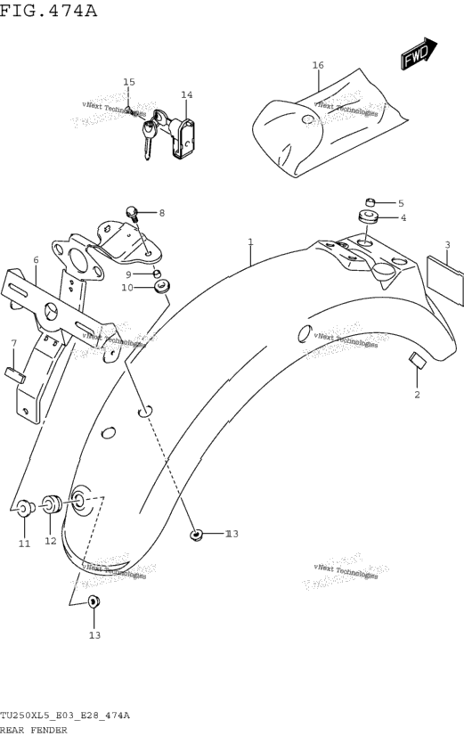 Rear Fender