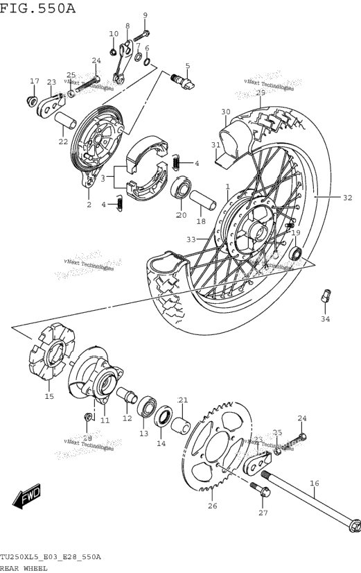 Rear Wheel