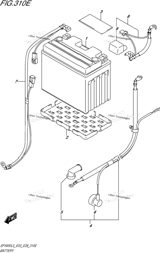 Battery (Sfv650al5 E33)