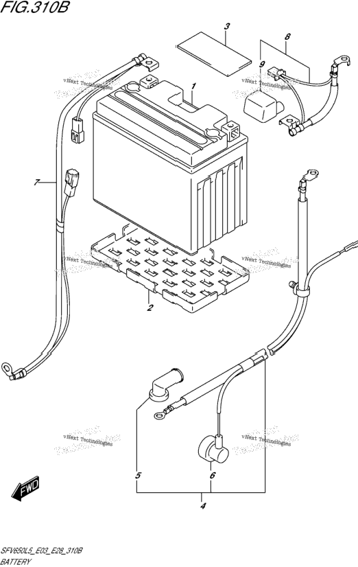 Battery (Sfv650l5 E28)