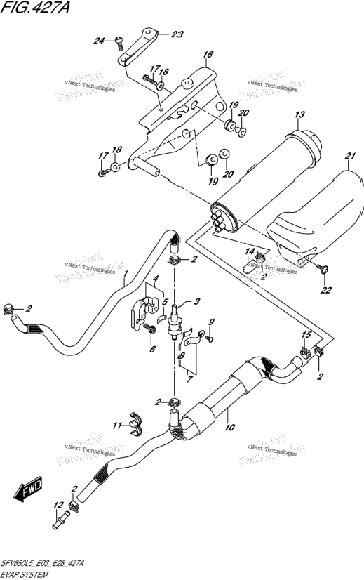 Evap System (Sfv650l5 E33)