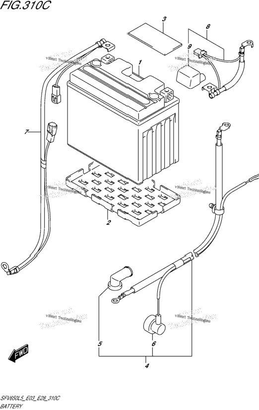Battery (Sfv650l5 E33)