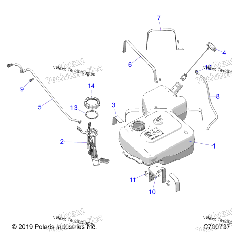 Fuel System, Tank R24rsu99aj/Ak/Az/A9