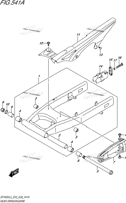 Rear Swingingarm