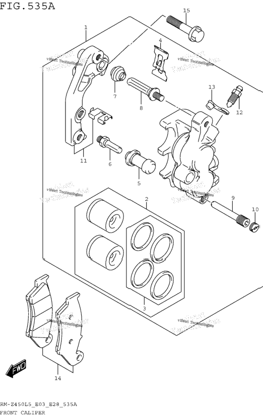 Front Caliper