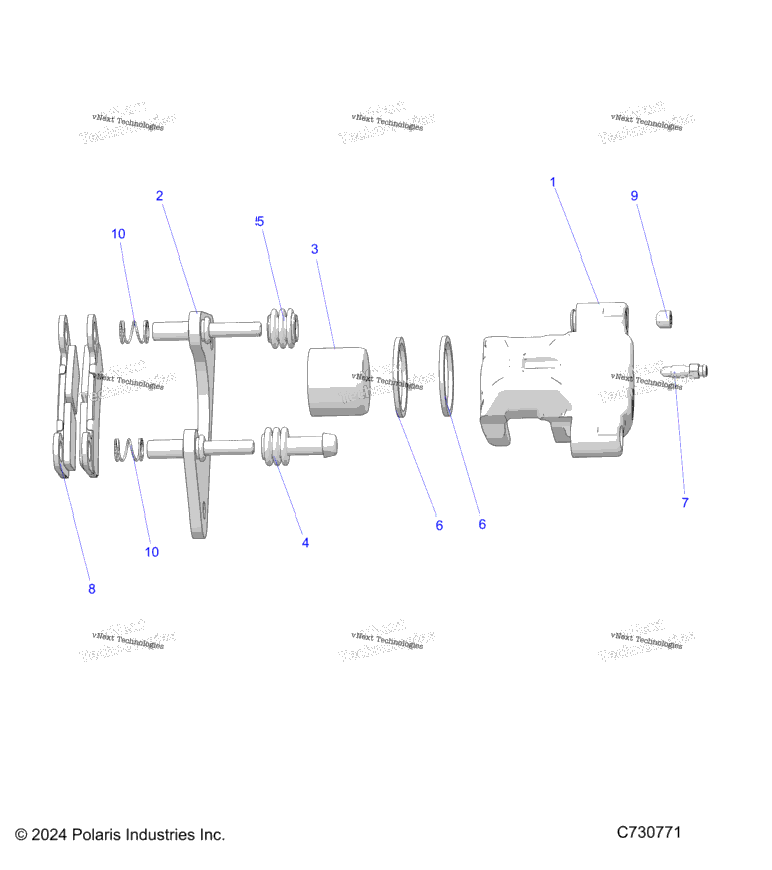 Brakes, Rear Caliper
