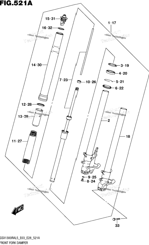 Front Fork Damper