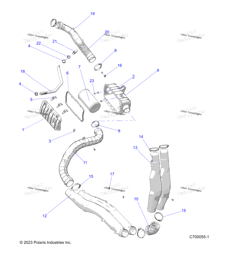 Engine, Air Intake System