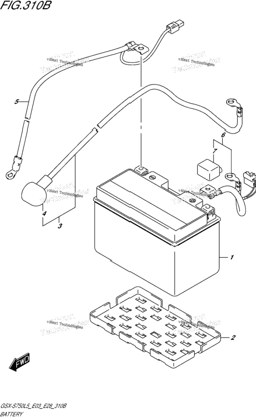 Battery (Gsx-S750al5 E28)