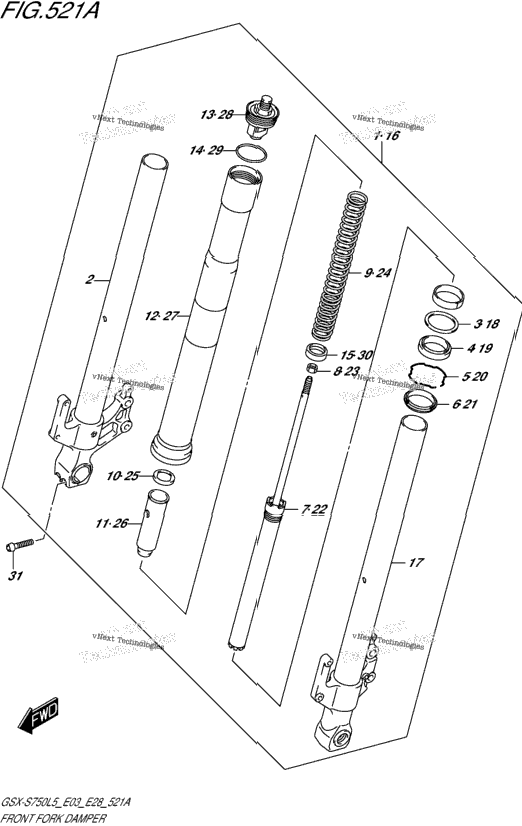 Front Fork Damper
