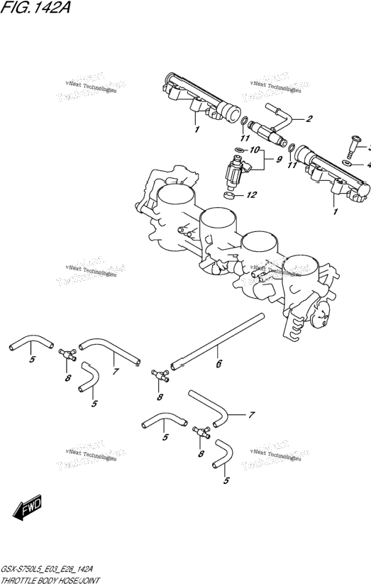 Throttle Body Hose/Joint